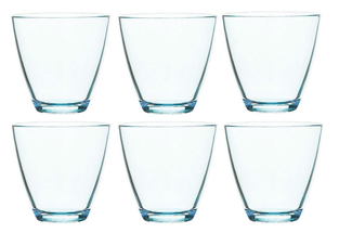 Bitz Waterglas Blauw 26 cl